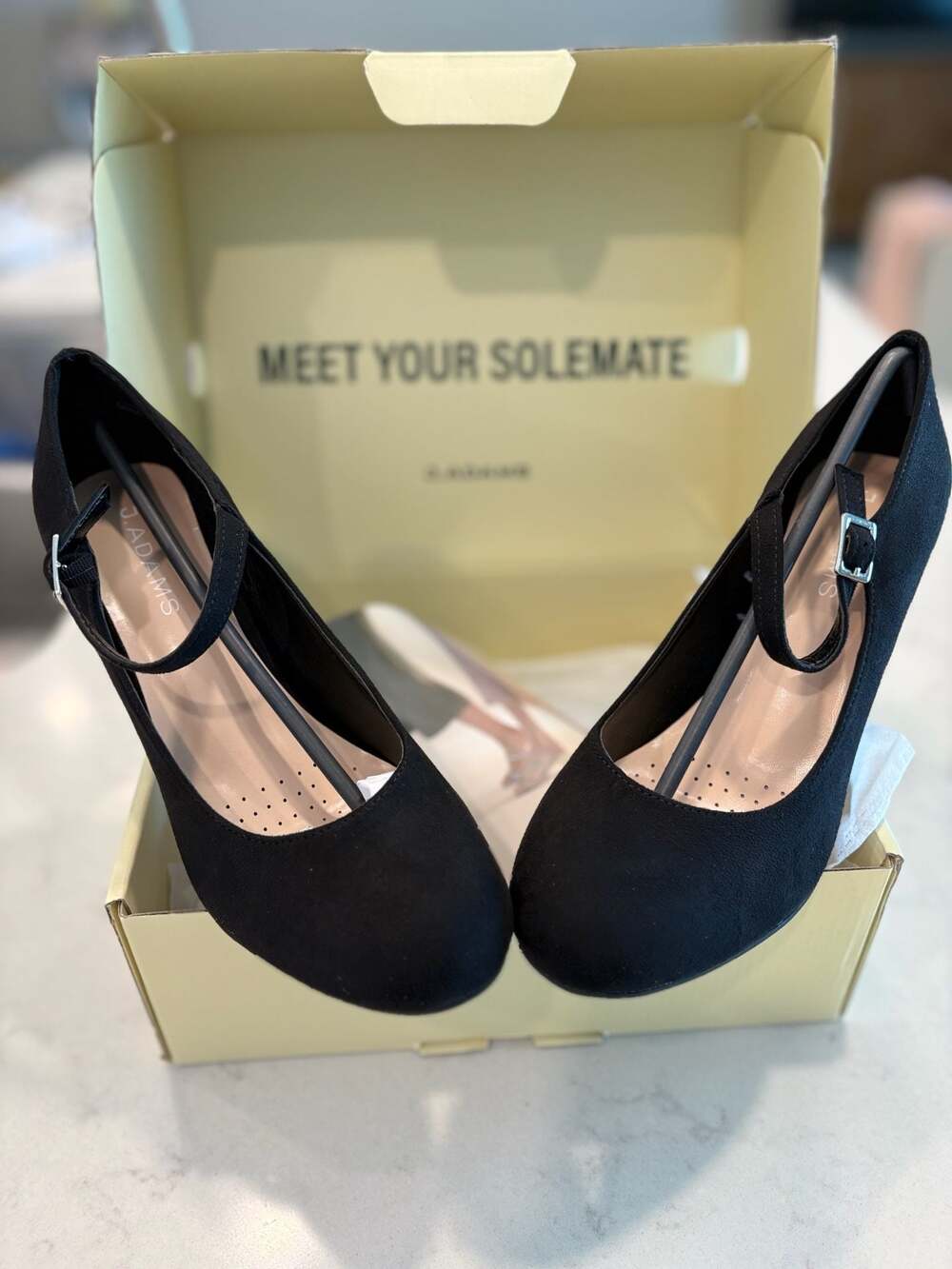 Women’s Black Mary Jane Heels
